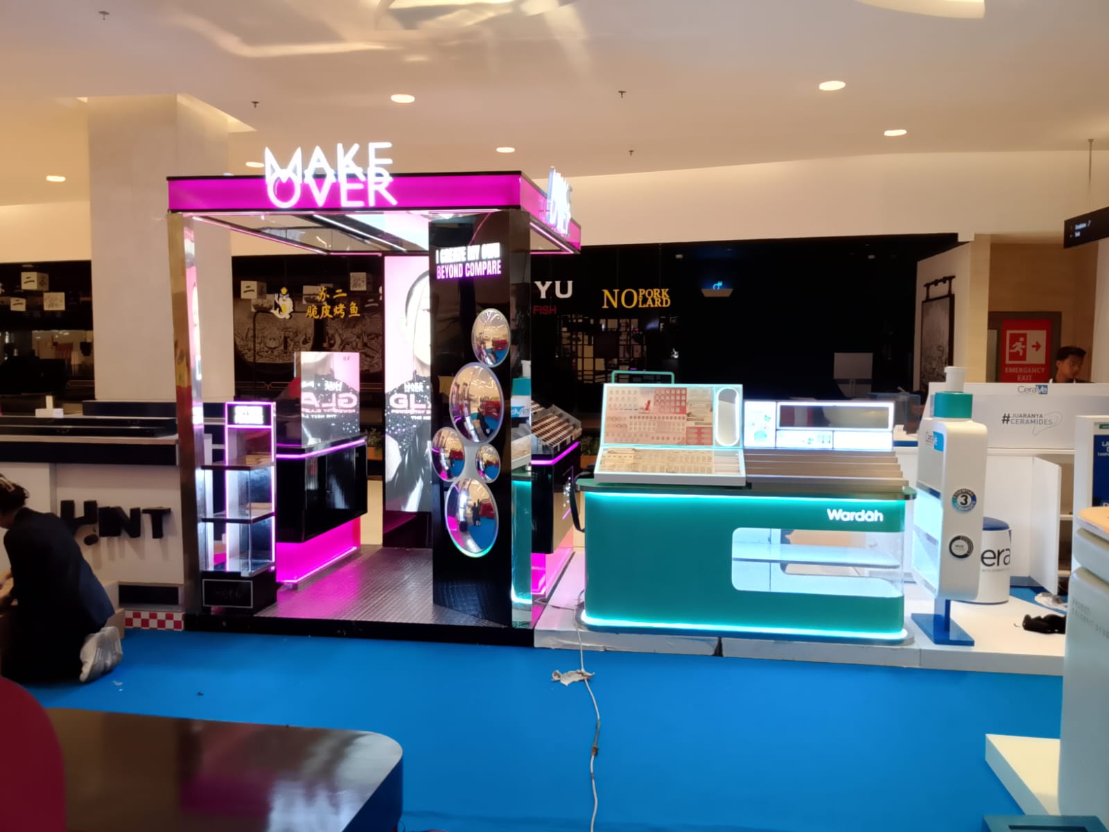 Pemasangan Booth Di Sun Plaza